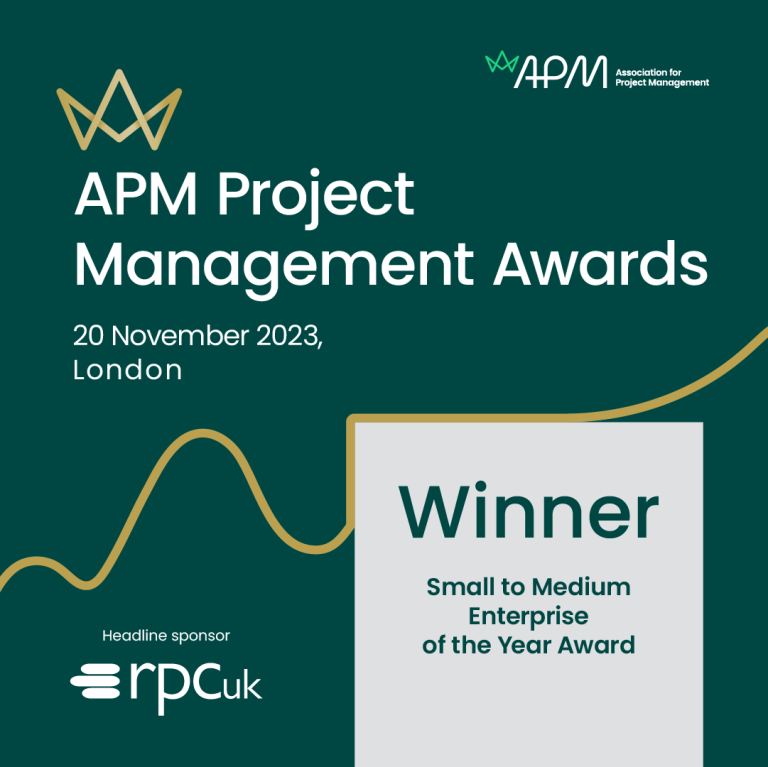 CPC wins SME of the Year at APM Awards CPC Project Services